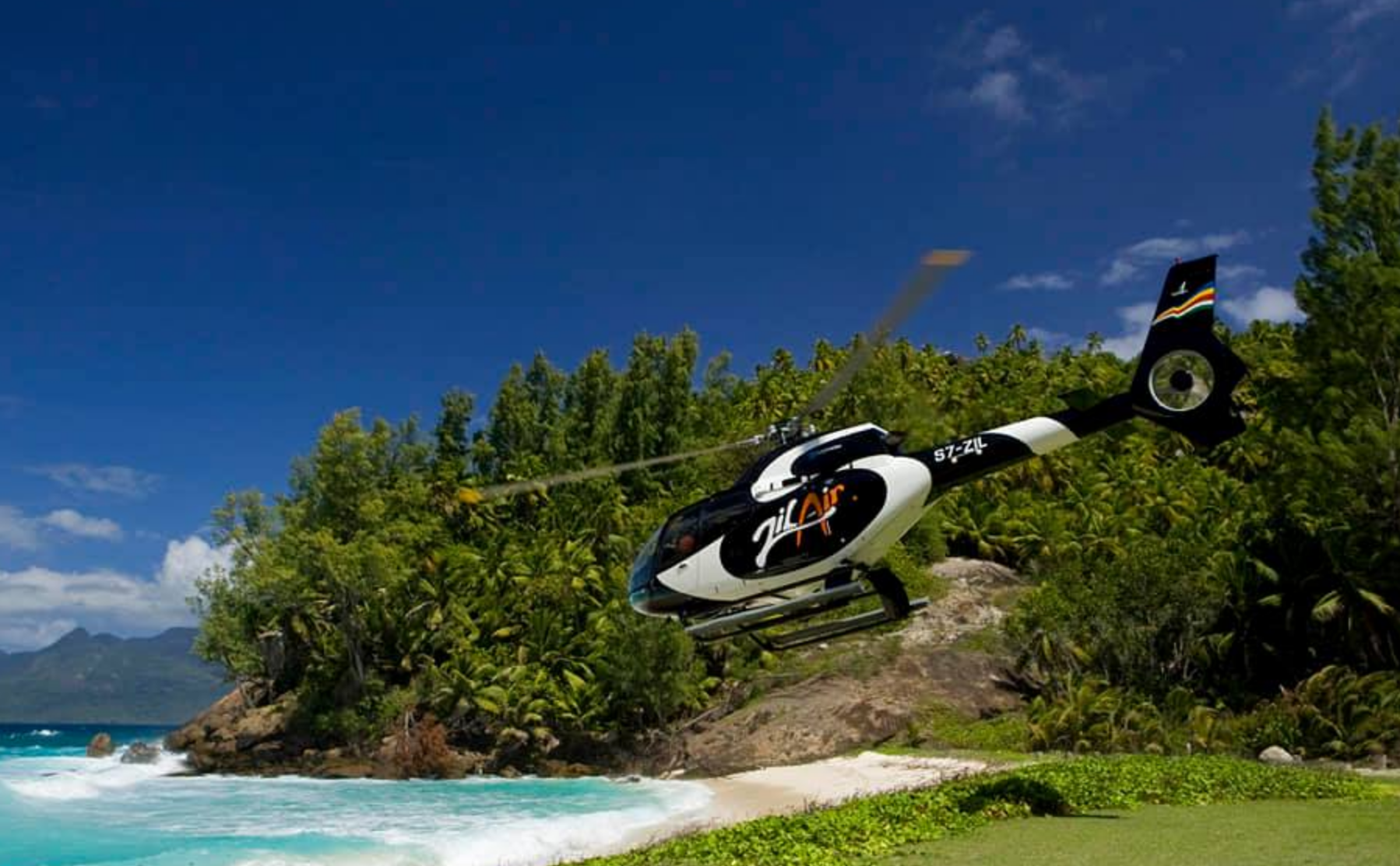 Helicopter tour