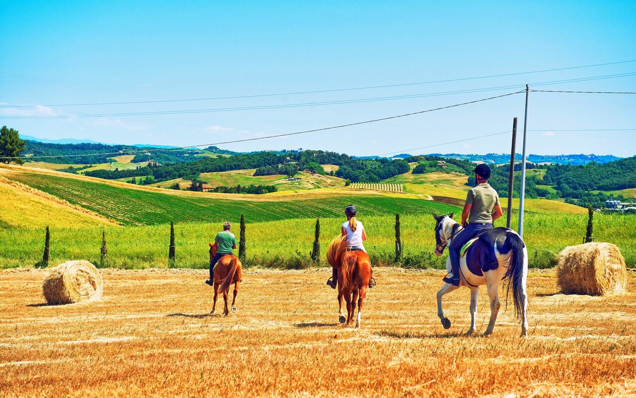 Horse riding