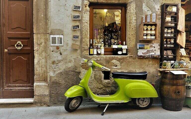 Tour en vespa